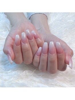 ソアラ アイラッシュアンドネイル(SOARA Eyelashes&Nail)/【nail】maogel×グラデーション