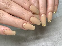 ブルームボーテ 北堀江(bloombeaute)/カジュアルアシンメトリーネイル