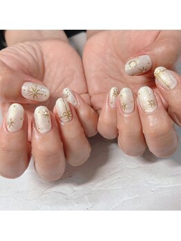 ブラン(blanc)/ホワイトパールネイル