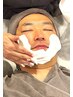 【フェイシャル　メンズOK！！】スキンケア毛穴リセットコース　45分　