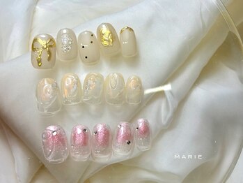 ザ マリー 三条店(THE MARIE)/4)7000円ニュアンスネイル 0213c