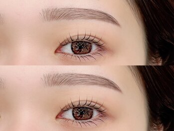 ホワイトアイ 蒲田(WHITE EYE)の写真/【ナチュラル美人な目元に】朝のメイクが楽になる！まつ毛と眉毛のセットメニューで一気に垢抜けた印象に♪