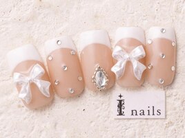 フレンチドットリボン