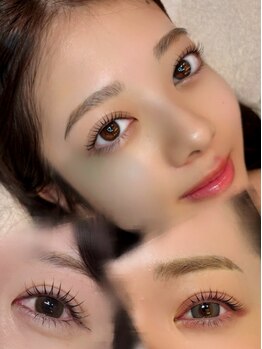 コウ 博多(KOU.)の写真/【パリジェンヌ】メンズのまつげパーマでお顔全体を明るく♪話題のダブルマスカラパーマで濃さと目力がUP!