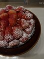 アリスリー 三鷹店(ArisLy) バレンタインにイチゴ生チョコタルト作りました!