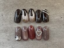 リット(Total beauty LIT)/バレンタインネイル￥6500