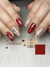 ブレアウィズネイル(Blair with Nail)/チェック柄ネイル