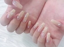 フランチェス(Frances)/スキンベージュ◎ストーンアート