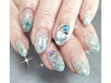 nailsalonA.A/定額キラキラホログラムネイル♪