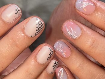 FM1120ネイルズ(FM1120.NAILS)の写真/ ショートネイルでも海外/個性派アートが叶う☆自爪を活かしてお洒落に差をつけるデザインを豊富にご用意