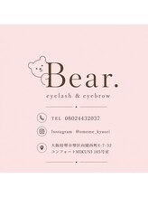 Bear. eyelash & eyebrow｜三国ヶ丘 まつげ・眉毛サロン 【完全個室】/Bear.eyelash & eyebrow
