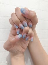 ル ジャルダン 戸塚店(le jardin)/冬に人気の雪の結晶ネイル☆