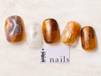 アイネイルズ 池袋店(I-nails)/べっ甲カラーニュアンス