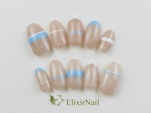 エリクサーネイル 神田(Elixir Nail)/シンプル/クーポン使用