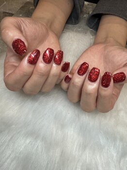 ラメワンカラー