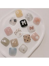 foot nail *。