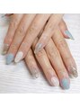 トゥルーネイル アンド アイ 池袋店(TRU NAIL & EYE) きらきらラメ×ウェーブデザイン☆/定額ハンドデザイン