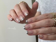 ミエレ(miele)/メタリックシルバーフレンチ