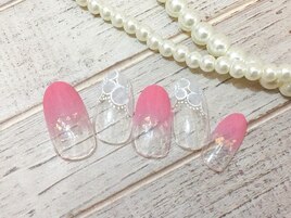 お花ネイル♪ゴールドプラン