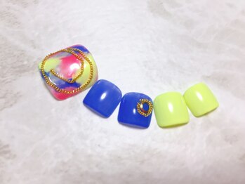 ニコネイル(Niko Nail)/フット☆ネイルデザイン