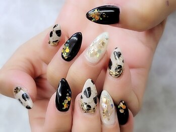 ネイルサロン シェル(Nail Salon SHELL)/アニマル風デザイン★