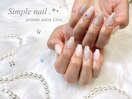 *シンプルネイル*