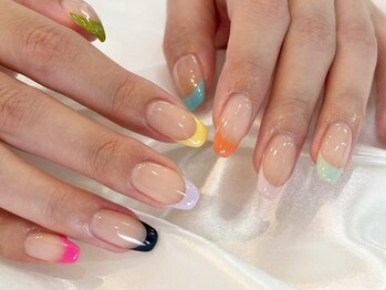 シャルム(charme)/カラフルフレンチ