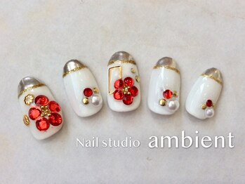 ネイルスタジオ アンビエント 表町店(Nail Studio ambient)/フレンチミラー