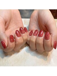 ラメのワンカラー☆