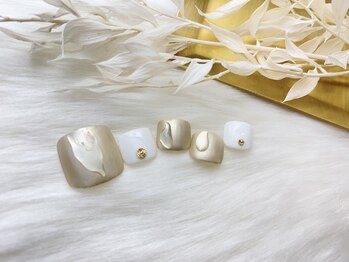 モンスリールネイル(Mon sourire nail)/【フット】定額9980円