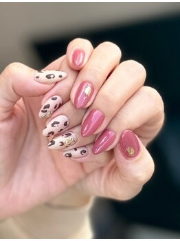 わがままキャット/秋ネイル