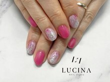 ネイルスタジオ ルキナ(LUCINA)/c-249 ピンクニュアンスネイル