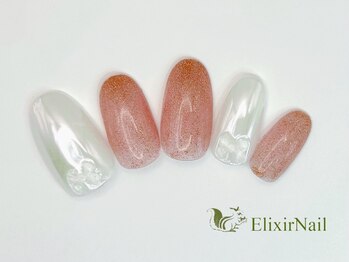 エリクサーネイル 神田(Elixir Nail)/シンプル / クーポン使用