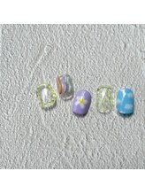 リファインネイル(refinenail)/韓国風カラフルネイル