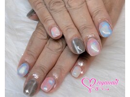 深爪矯正にジェルアートネイル！