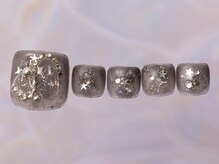 ジェミーネイル シンジュク(Jemiy nail shinjuku)/キラキラ天然石チェーン¥9980