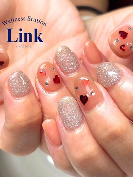ウェルネス ステーション リンク(Wellness Station Link)の写真/フォトギャラリーにて月替わりデザイン発信中♪定額制でお得なネイルで理想の指先を手に入れよう☆