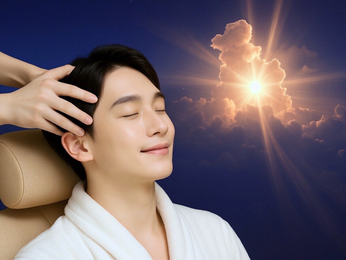 頭のてっぺんから全身へ緊張や不安を解きほぐす極上の安心感　　【90分】 