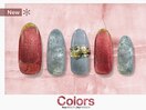 大人上品赤グレーの新作フレンチ
