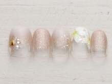 ノーネイル アゲオ イオンモール上尾(NO NAIL AGEO)/プルメリア　￥4990