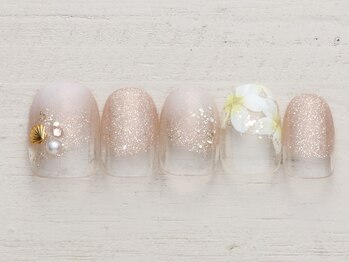 ノーネイル アゲオ イオンモール上尾(NO NAIL AGEO)/プルメリア　￥4990