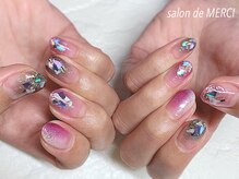 サロン ド メルシー(Salon de MERCI)/縦グラデ&秋色シェル☆