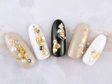 ネイルプラザ 河原町OPA店(NAIL PLAZA)/和装×金箔ネイル