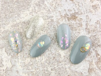 ソウ 難波店 nail salon Sou/オーロラ☆nail