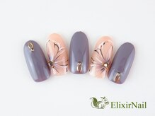 エリクサーネイル 五反田(Elixir Nail)/定額a シンプル/クーポン使用