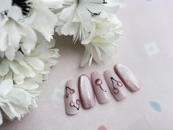 ネイルサロン&スクール ジーナ(GINA)/さくらんぼネイル