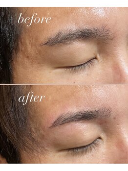 サムライビューティー 西新宿本店(SamuraiBeauty)/スッキリ眉毛