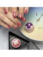 アイリッシュネイル 久屋大通店(Irish Nail)/マオ時計2時＆マオ誕7月