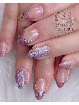 アジサイネイル