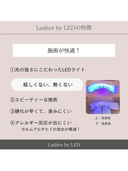 トータル アイ デザイン エイチ(h.)/LEDエクステのこだわり２
